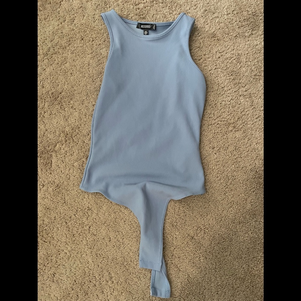 Missguided sleeveless bodysuit